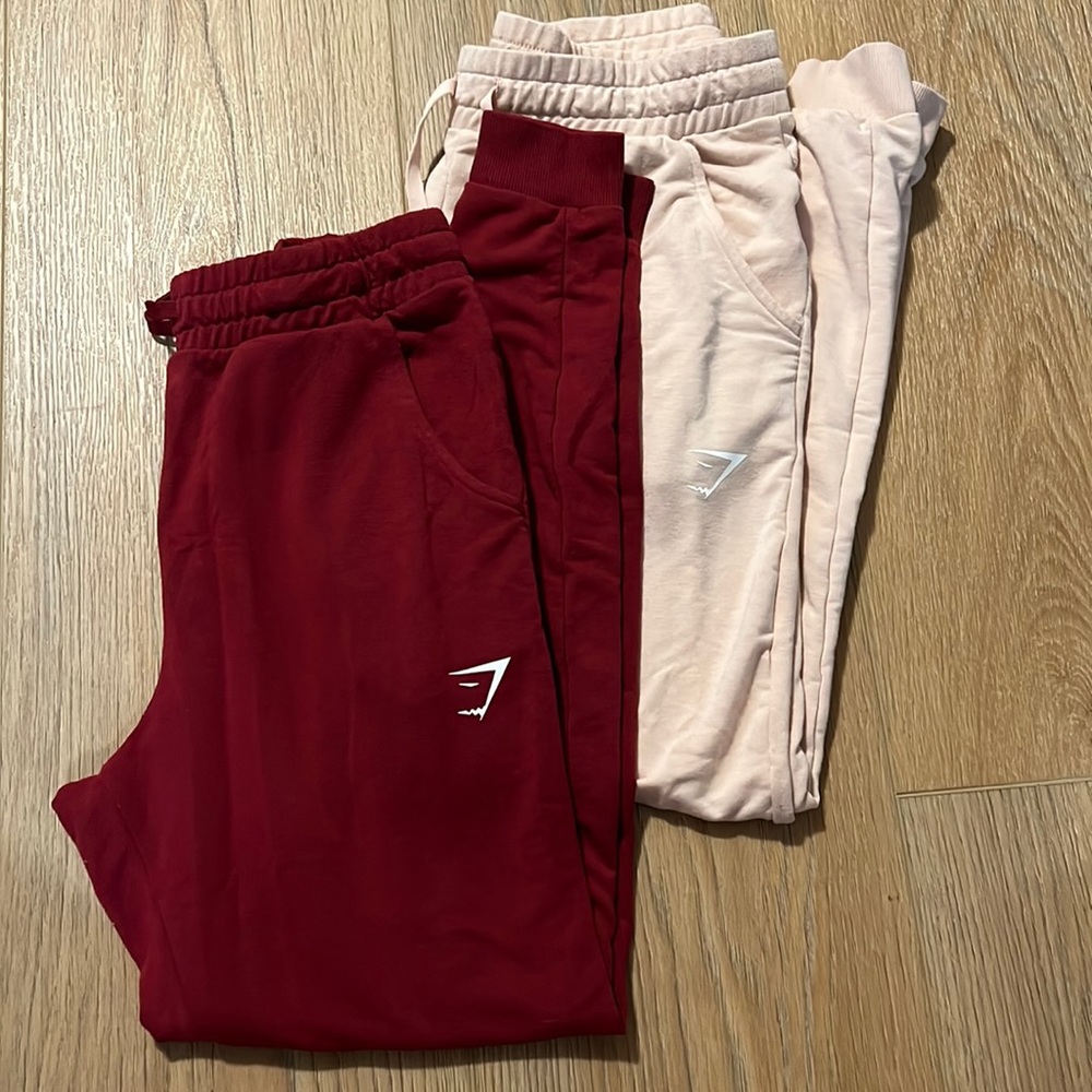 Two Gymshark Joggers